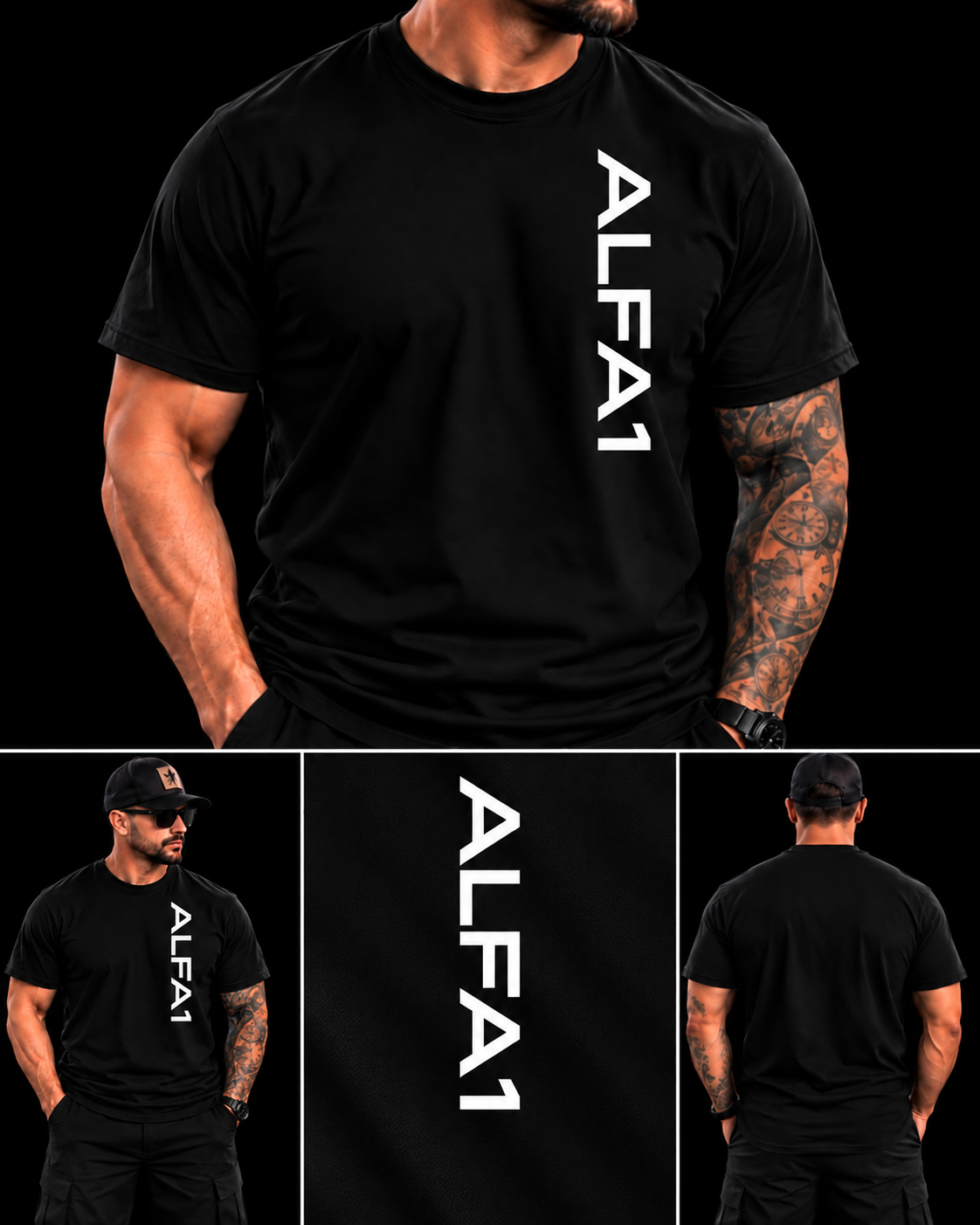 ALFA1 Watermark T-Shirts