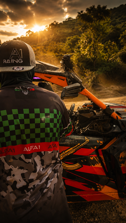 A1R Checkered Mexico Jersey