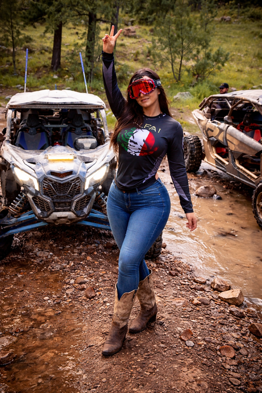 Mexico Águila Tri-color off-road jersey