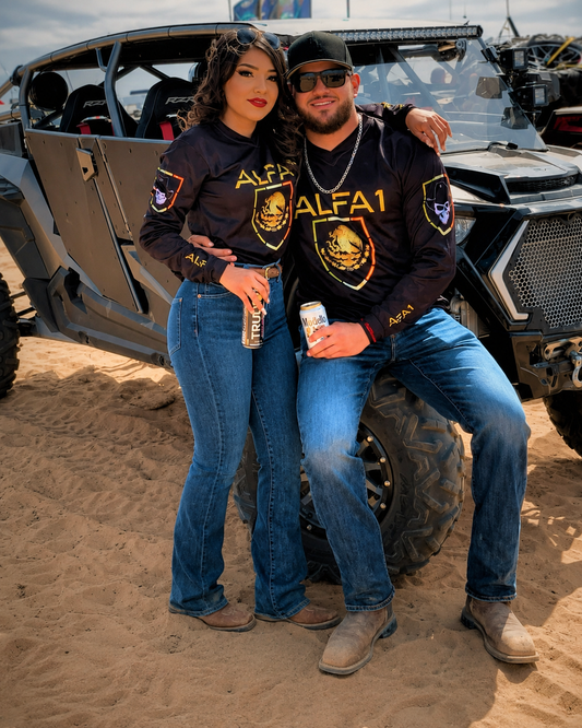 Escudo Dorado Black Off-road Jersey