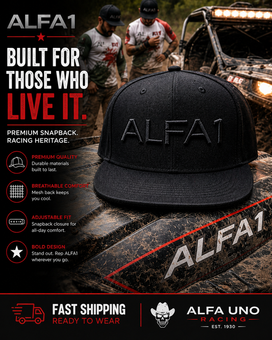 ALFA1 Murdered out hat