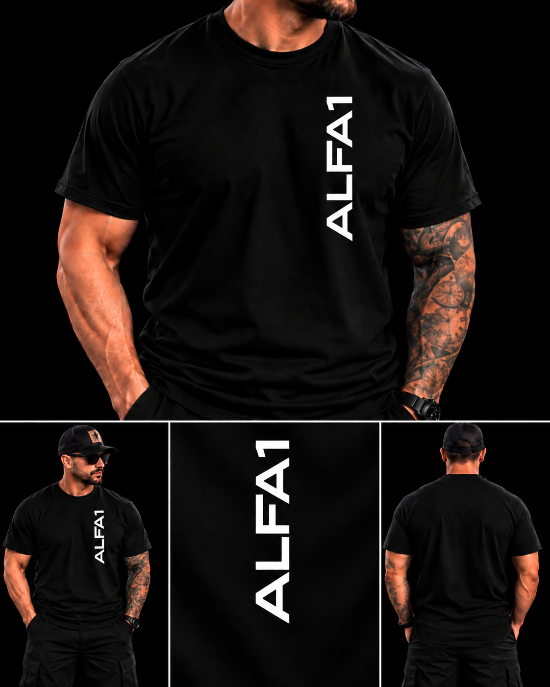 ALFA1 Watermark T-Shirts