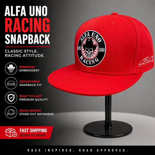 Alfa 1 racing gorra Clásica