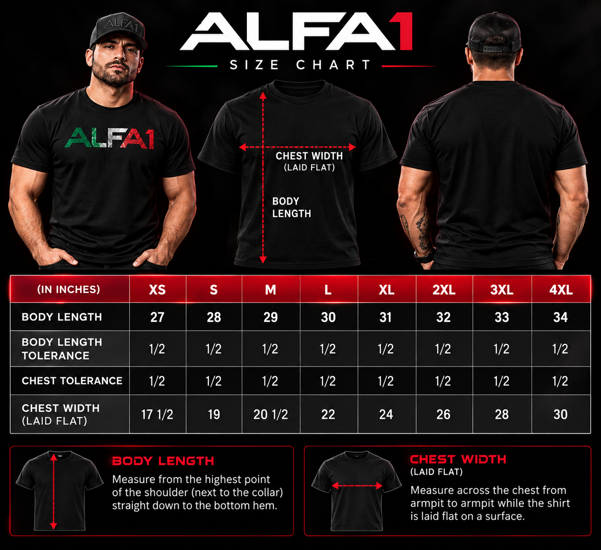 ALFA1 Watermark T-Shirts