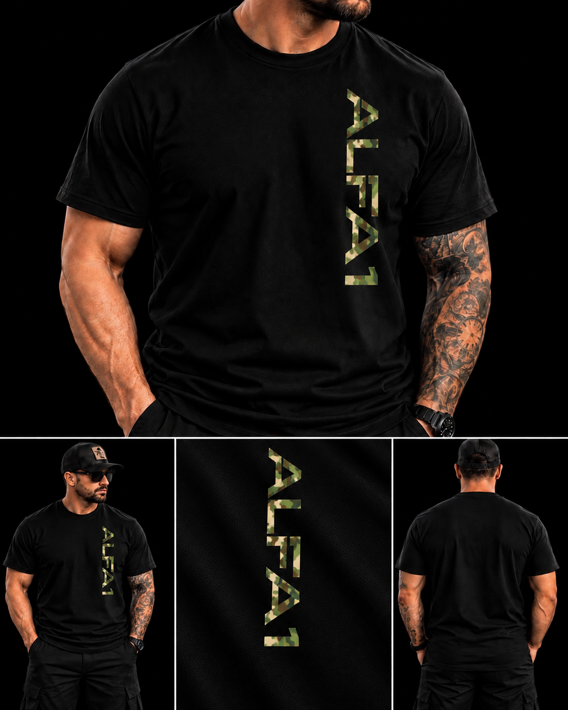 ALFA1 Watermark T-Shirts