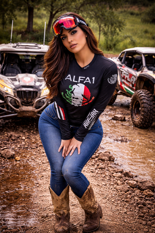 Mexico Águila Tri-color off-road jersey