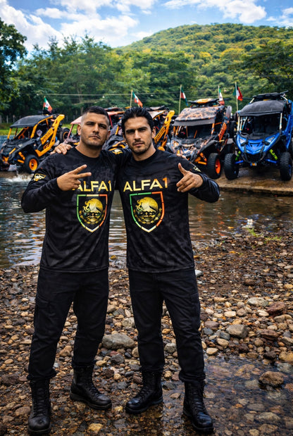 Escudo Dorado Black Off-road Jersey