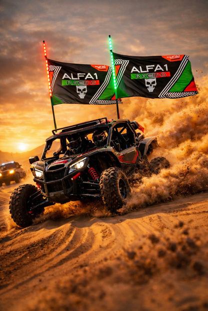 Alfa1 Full Throttle Flag