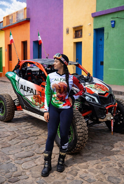 Mexico off-road jersey blanca