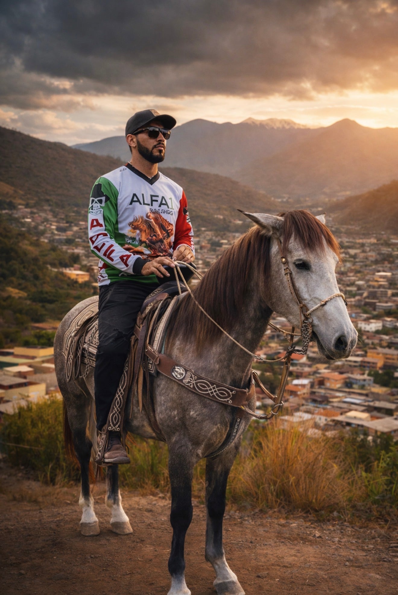 Mexico off-road jersey blanca