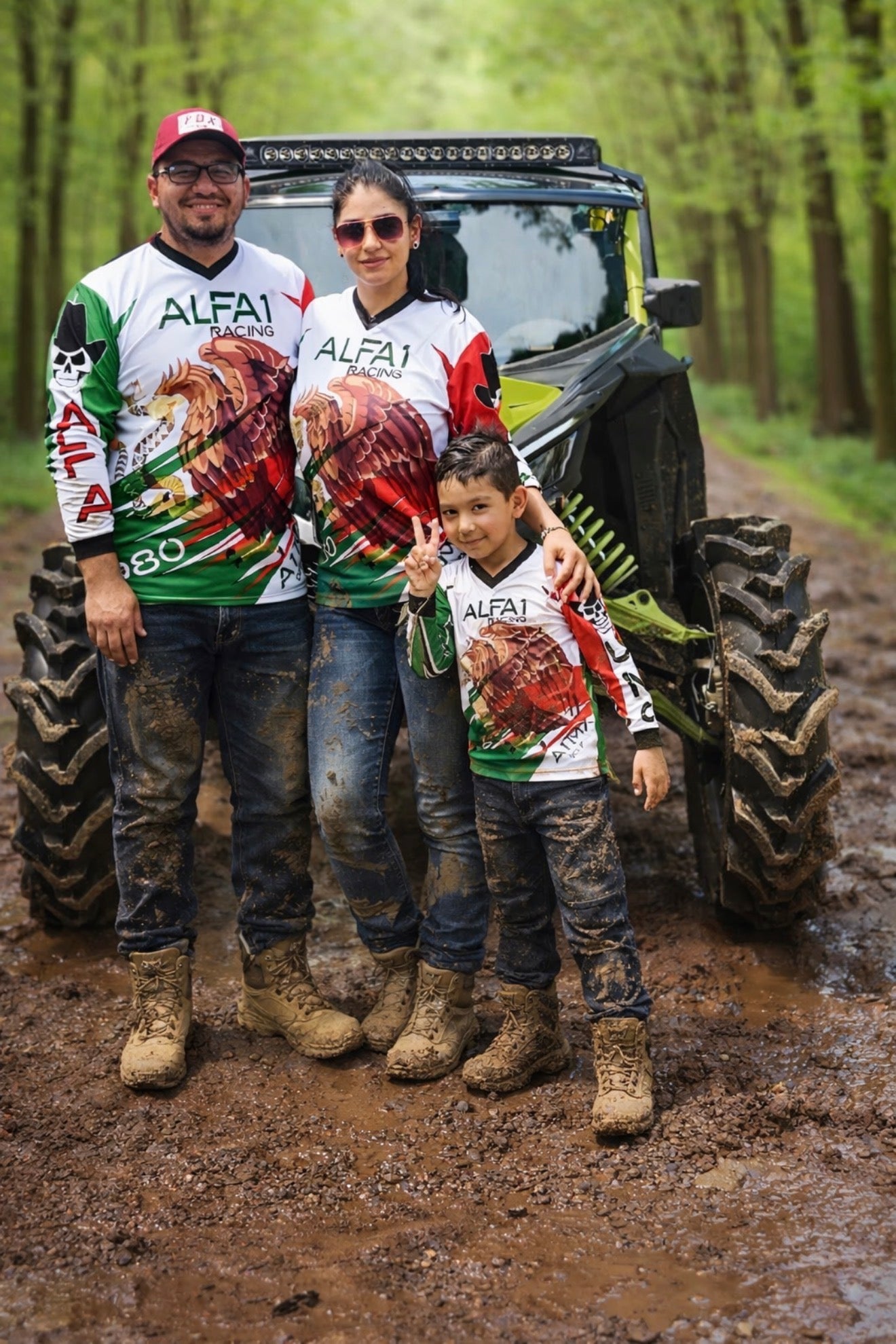 Mexico off-road jersey blanca