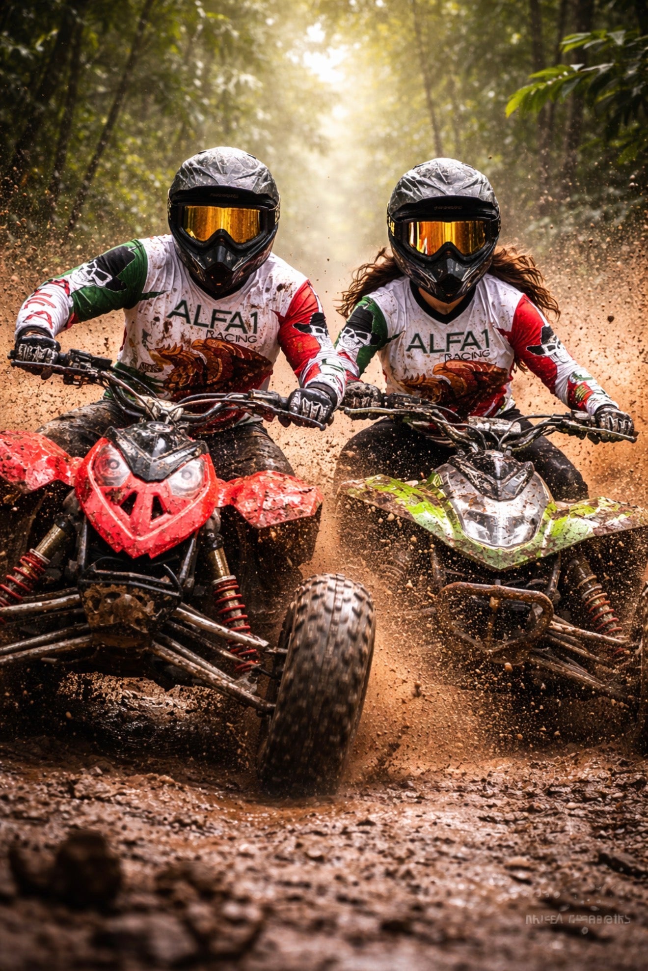 Mexico off-road jersey blanca