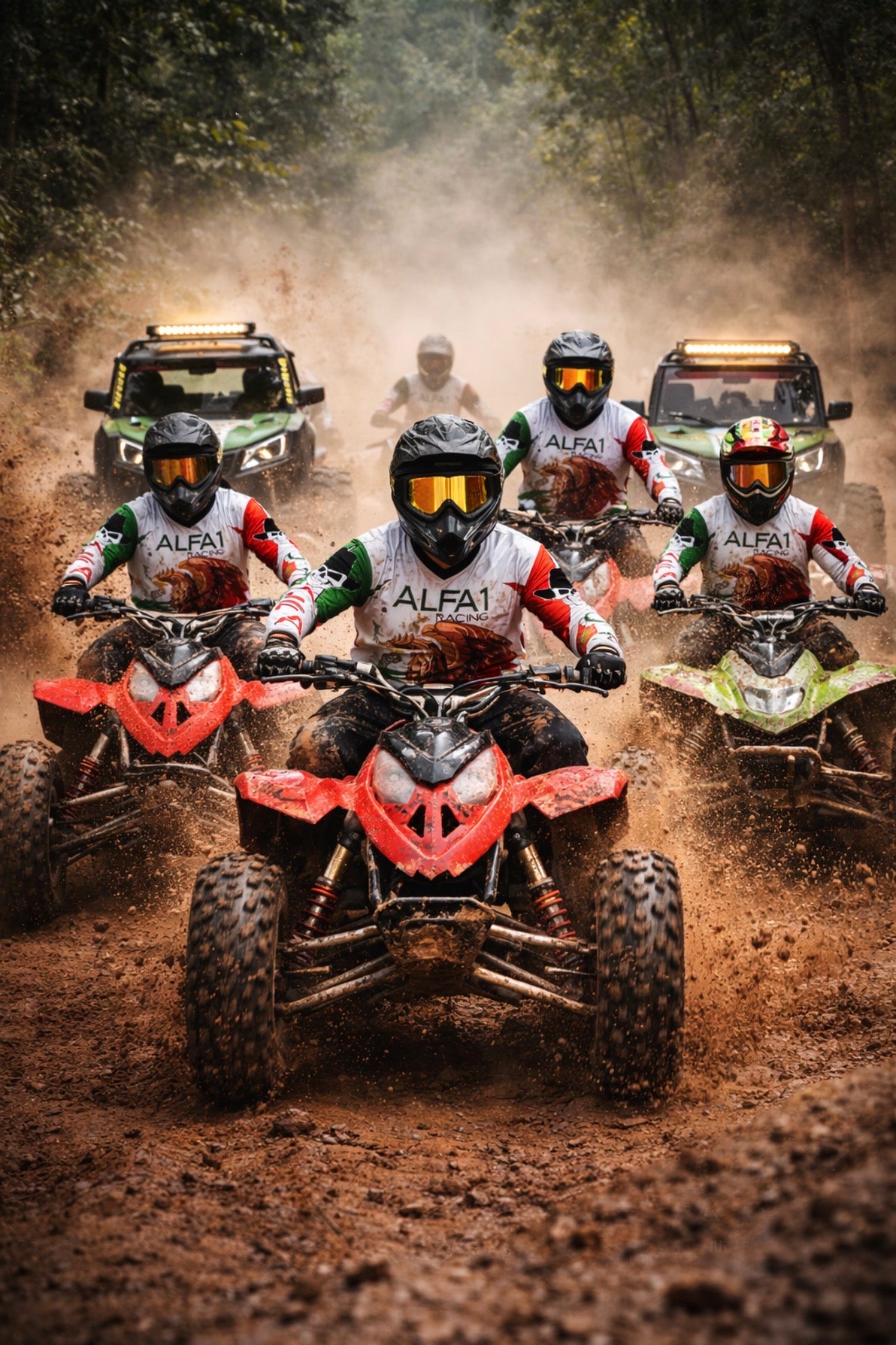 Mexico off-road jersey blanca