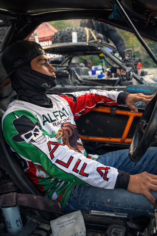 Mexico off-road jersey blanca