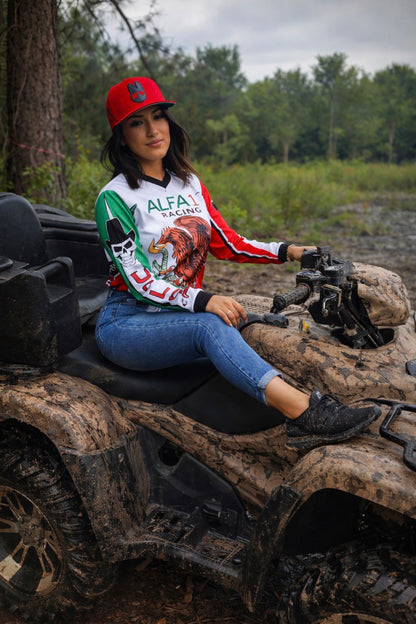 Mexico off-road jersey blanca