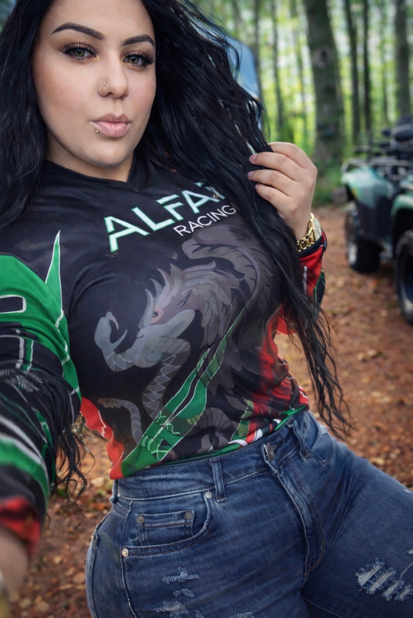 Mexico Off-road jersey negra