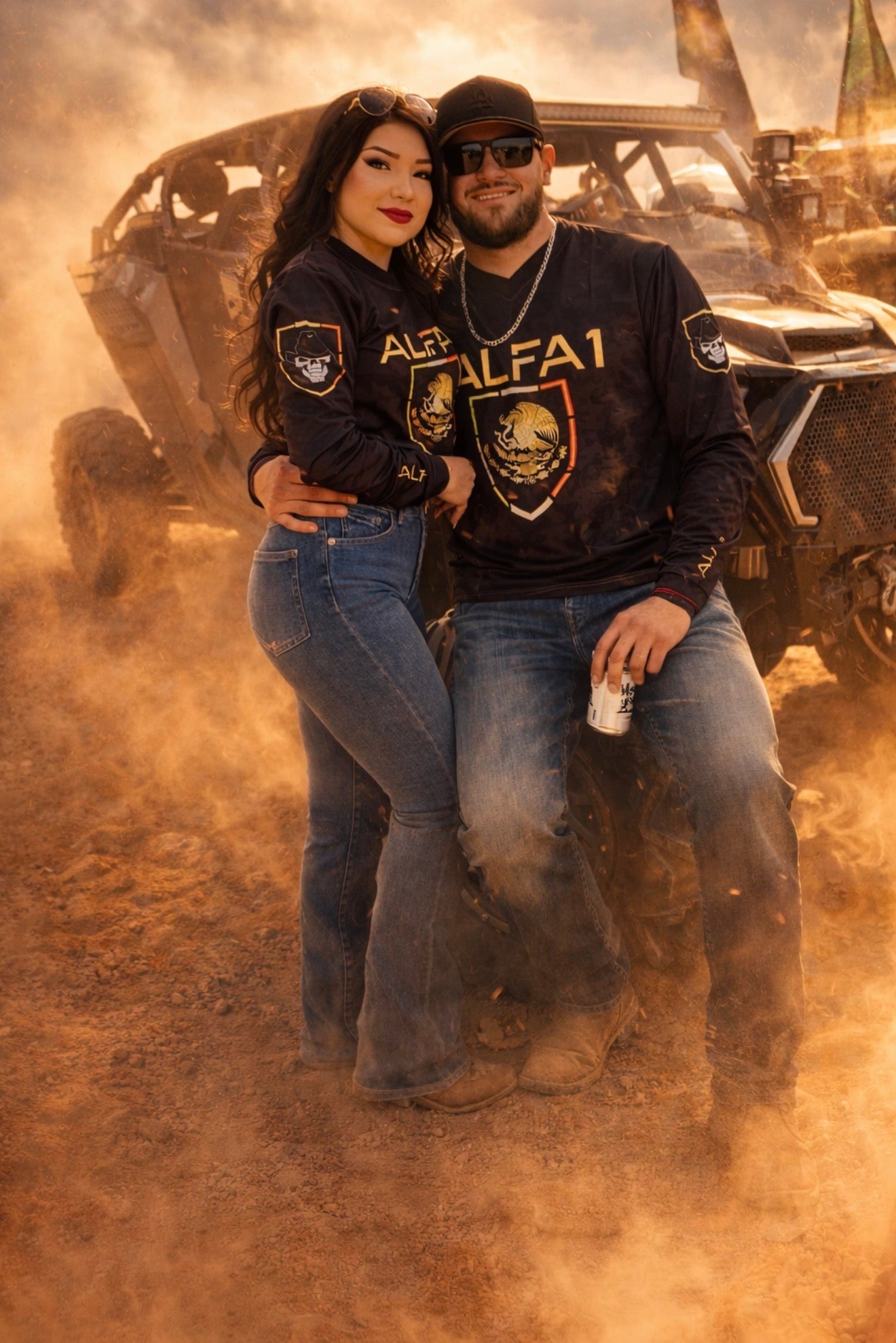 Escudo Dorado Black Off-road Jersey