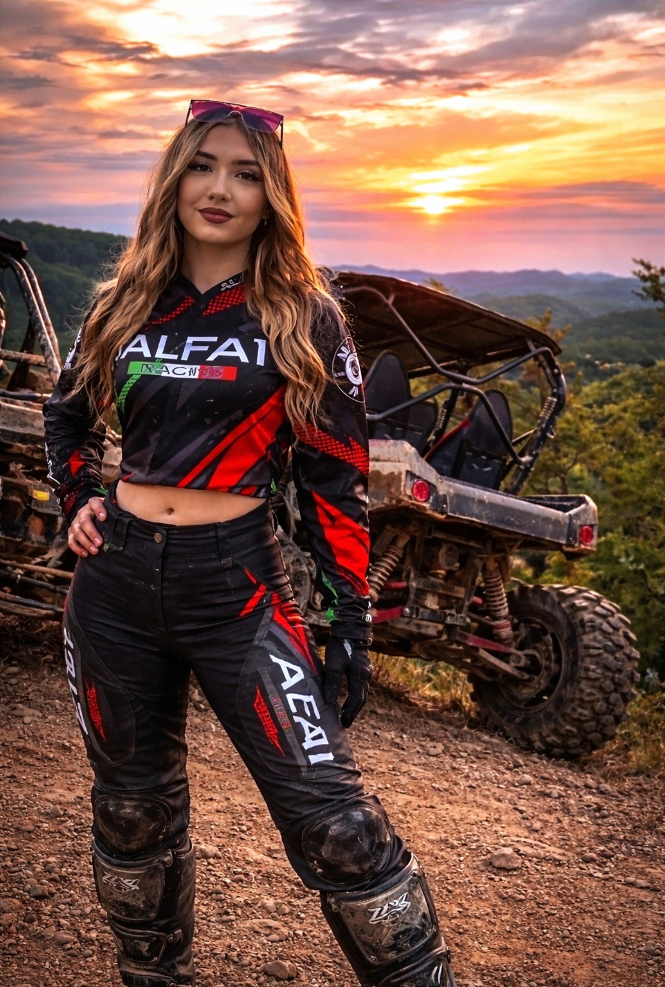 Mexico V2 Off-road Jersey Off-Road Racing Jersey | Breathable MX