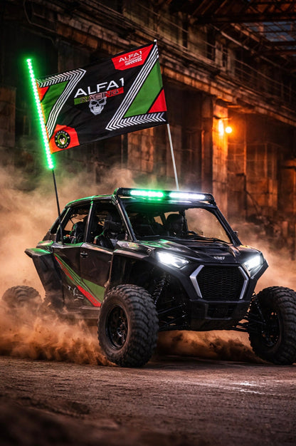 Alfa1 Full Throttle Flag