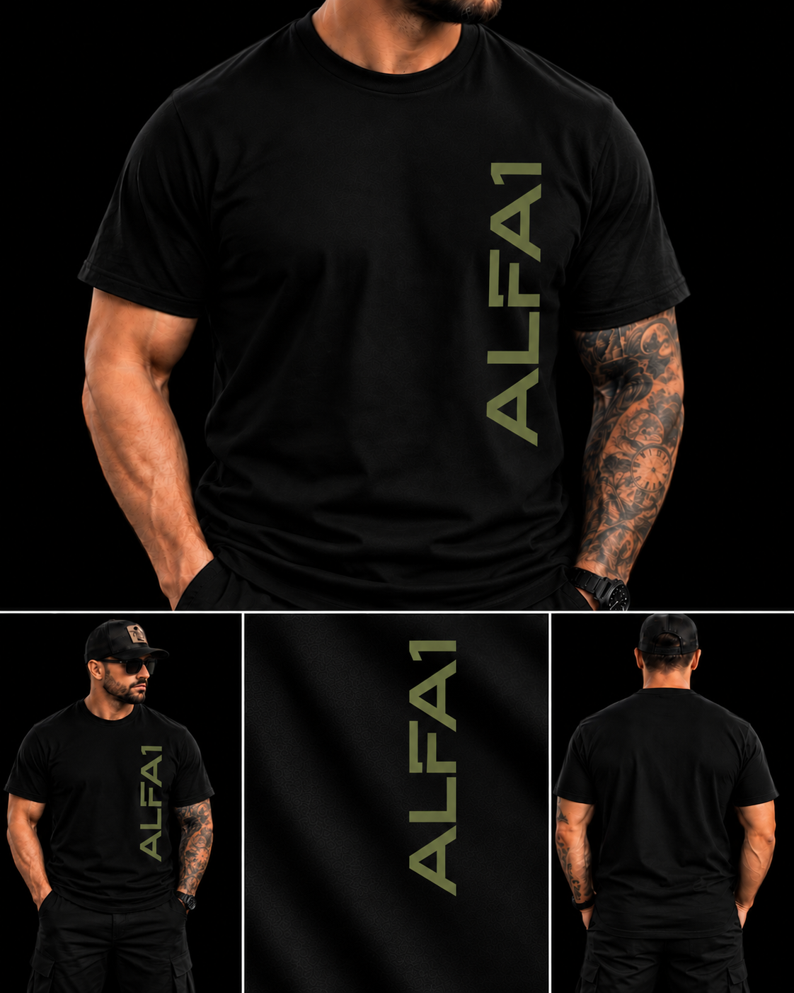 ALFA1 Watermark T-Shirts
