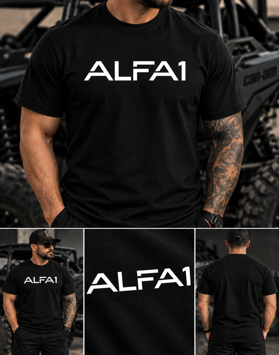 ALFA1 Watermark T-Shirts