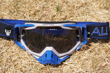 A1R  Blue Off-road Goggles