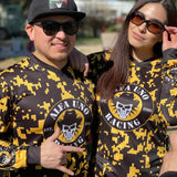 Gold Digi Camo Off-road Jersey